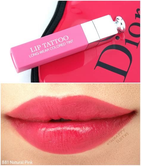 lipstick dior addict lip tattoo|Dior Addict lip tint swatches.